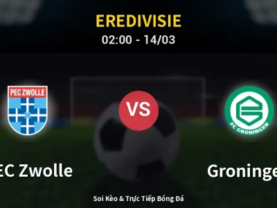 Kết Quả: PEC Zwolle 1-1 Groningen – Highlight & Bàn Thắng | Eredivisie