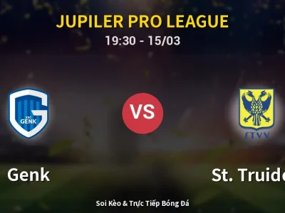 Soi Kèo Genk vs St. Truiden – 19:30 15/03 | Nhận Định, Dự Đoán Tỷ Số