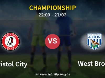 Soi Kèo Bristol City vs West Brom – 22:00 21/03 | Nhận Định, Dự Đoán Tỷ Số