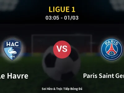 Kết Quả: Le Havre 0-1 Paris Saint Germain – Highlight & Bàn Thắng | Ligue 1