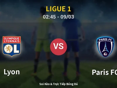 Kết Quả: Lyon 1-1 Paris FC – Highlight & Bàn Thắng | Ligue 1