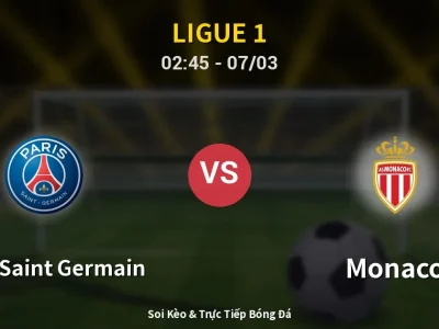 Kết Quả: Paris Saint Germain 1-3 Monaco – Highlight & Bàn Thắng | Ligue 1