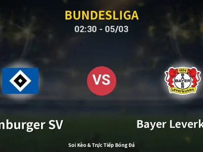 Kết Quả: Hamburger SV 0-1 Bayer Leverkusen – Highlight & Bàn Thắng | Bundesliga