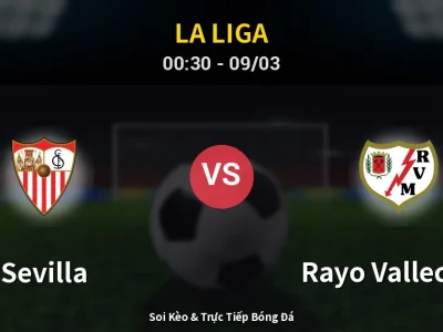 Kết Quả: Sevilla 1-1 Rayo Vallecano – Highlight & Bàn Thắng | La Liga
