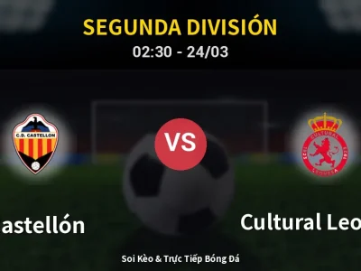 Kết Quả: Castellón 1-1 Cultural Leonesa – Highlight & Bàn Thắng | Segunda División