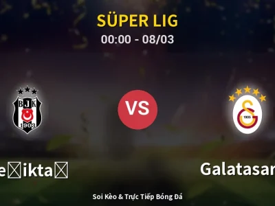 Kết Quả: Beşiktaş 0-1 Galatasaray – Highlight & Bàn Thắng | Süper Lig