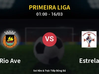Kết Quả: Rio Ave 2-1 Estrela – Highlight & Bàn Thắng | Primeira Liga