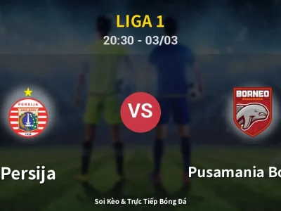 Kết Quả: Persija 2-2 Pusamania Borneo – Highlight & Bàn Thắng | Liga 1