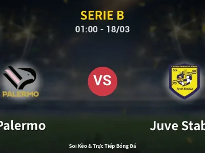 Kết Quả: Palermo 2-2 Juve Stabia – Highlight & Bàn Thắng | Serie B