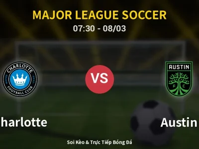 Kết Quả: Charlotte 3-1 Austin – Highlight & Bàn Thắng | Major League Soccer