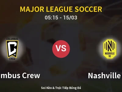 Kết Quả: Columbus Crew 0-1 Nashville SC – Highlight & Bàn Thắng | Major League Soccer