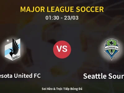 Kết Quả: Minnesota United FC 0-0 Seattle Sounders – Highlight & Bàn Thắng | Major League Soccer