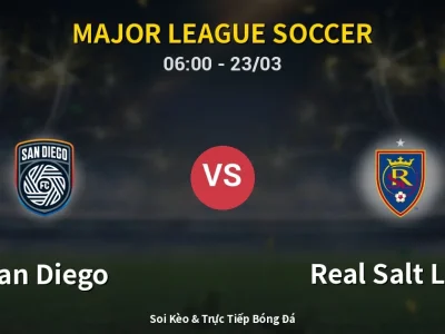 Kết Quả: San Diego 2-2 Real Salt Lake – Highlight & Bàn Thắng | Major League Soccer
