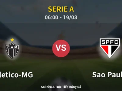 Kết Quả: Atletico-MG 1-0 Sao Paulo – Highlight & Bàn Thắng | Serie A