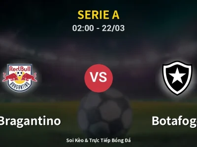 Kết Quả: RB Bragantino 1-2 Botafogo – Highlight & Bàn Thắng | Serie A
