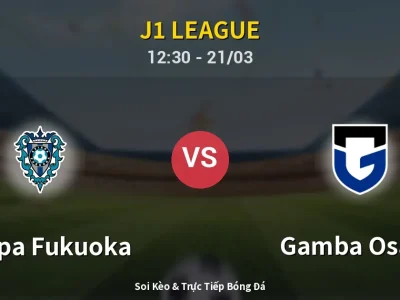 Kết Quả: Avispa Fukuoka 2-2 Gamba Osaka – Highlight & Bàn Thắng | J1 League