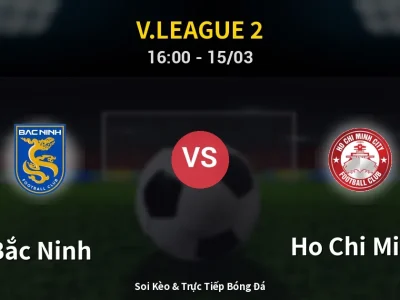 🔴 Trực Tiếp: Bắc Ninh 2-2 Ho Chi Minh – Link Xem V.League 2 (Full HD)