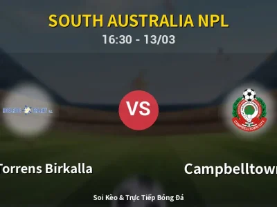 Kết Quả: West Torrens Birkalla 3-2 Campbelltown City – Highlight & Bàn Thắng | South Australia NPL