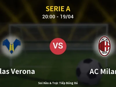 🔴 Trực Tiếp: Hellas Verona 0-0 AC Milan – Link Xem Serie A (Full HD)