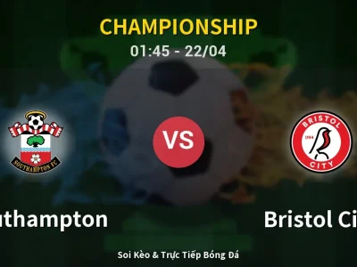 Kết Quả: Southampton 2-2 Bristol City – Highlight & Bàn Thắng | Championship