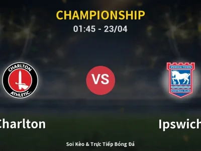 Kết Quả: Charlton 1-2 Ipswich – Highlight & Bàn Thắng | Championship
