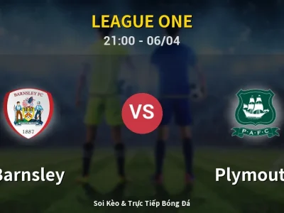 Soi Kèo Barnsley vs Plymouth – 21:00 06/04 | Nhận Định, Dự Đoán Tỷ Số