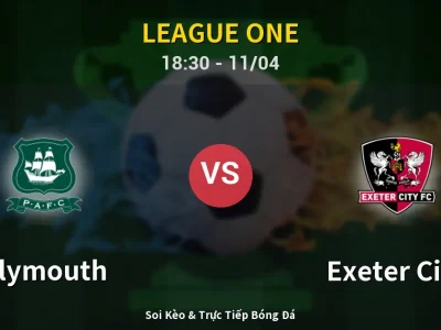 Soi Kèo Plymouth vs Exeter City – 18:30 11/04 | Nhận Định, Dự Đoán Tỷ Số