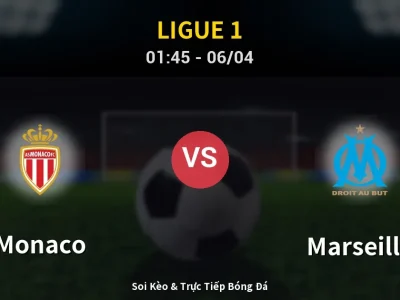 Kết Quả: Monaco 2-1 Marseille – Highlight & Bàn Thắng | Ligue 1