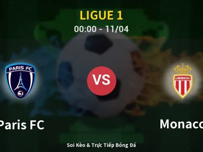 🔴 Trực Tiếp: Paris FC 4-1 Monaco – Link Xem Ligue 1 (Full HD)