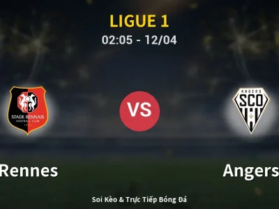 Kết Quả: Rennes 2-1 Angers – Highlight & Bàn Thắng | Ligue 1
