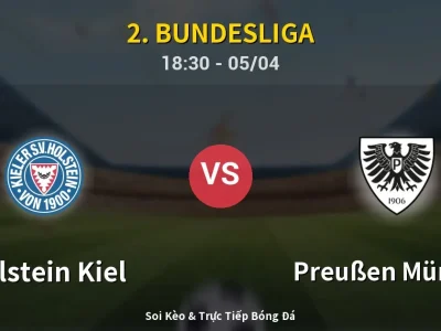 Soi Kèo Holstein Kiel vs Preußen Münster – 18:30 05/04 | Nhận Định, Dự Đoán Tỷ Số