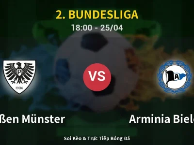 Soi Kèo Preußen Münster vs Arminia Bielefeld – 18:00 25/04 | Nhận Định, Dự Đoán Tỷ Số