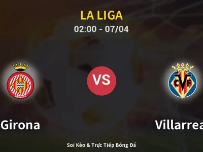 Kết Quả: Girona 1-0 Villarreal – Highlight & Bàn Thắng | La Liga