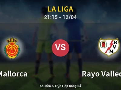 Soi Kèo Mallorca vs Rayo Vallecano – 21:15 12/04 | Nhận Định, Dự Đoán Tỷ Số