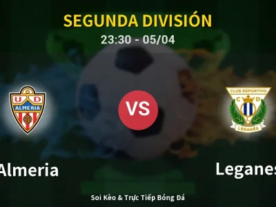 Soi Kèo Almeria vs Leganes – 23:30 05/04 | Nhận Định, Dự Đoán Tỷ Số