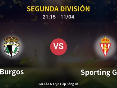 Soi Kèo Burgos vs Sporting Gijon – 21:15 11/04 | Nhận Định, Dự Đoán Tỷ Số