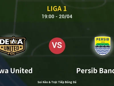 Kết Quả: Dewa United 2-2 Persib Bandung – Highlight & Bàn Thắng | Liga 1
