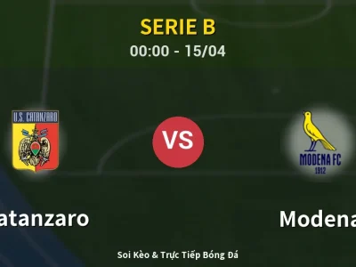 Kết Quả: Catanzaro 2-2 Modena – Highlight & Bàn Thắng | Serie B