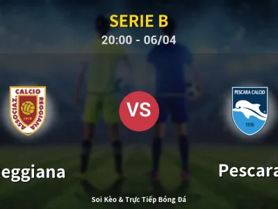 Soi Kèo Reggiana vs Pescara – 20:00 06/04 | Nhận Định, Dự Đoán Tỷ Số