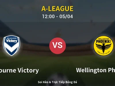 🔴 Trực Tiếp: Melbourne Victory 0-0 Wellington Phoenix – Link Xem A-League (Full HD)