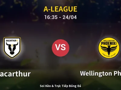 Kết Quả: Macarthur 4-0 Wellington Phoenix – Highlight & Bàn Thắng | A-League