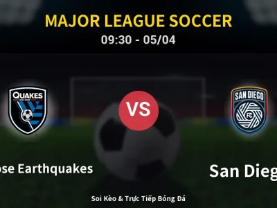 Kết Quả: San Jose Earthquakes 3-0 San Diego – Highlight & Bàn Thắng | Major League Soccer