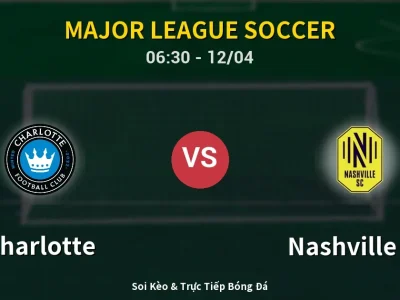 Kết Quả: Charlotte 1-2 Nashville SC – Highlight & Bàn Thắng | Major League Soccer