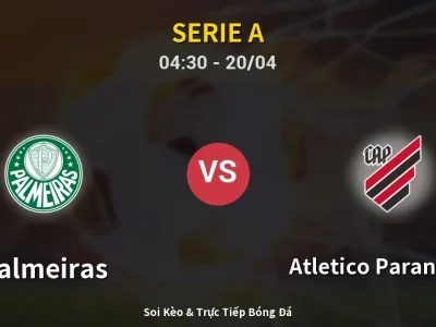 Kết Quả: Palmeiras 1-0 Atletico Paranaense – Highlight & Bàn Thắng | Serie A