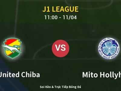 Soi Kèo JEF United Chiba vs Mito Hollyhock – 11:00 11/04 | Nhận Định, Dự Đoán Tỷ Số