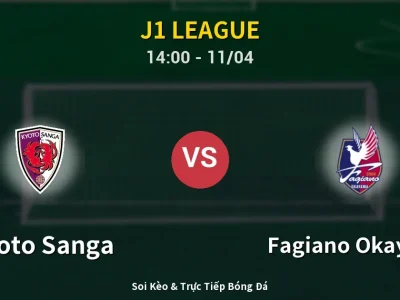 Soi Kèo Kyoto Sanga vs Fagiano Okayama – 14:00 11/04 | Nhận Định, Dự Đoán Tỷ Số