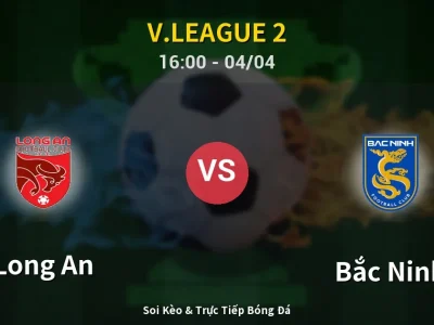 🔴 Trực Tiếp: Long An 0-0 Bắc Ninh – Link Xem V.League 2 (Full HD)