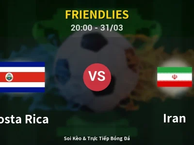 🔴 Trực Tiếp: Costa Rica 0-5 Iran – Link Xem Friendlies (Full HD)