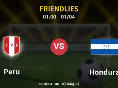Kết Quả: Peru 2-2 Honduras – Highlight & Bàn Thắng | Friendlies
