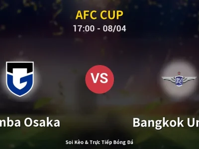 Kết Quả: Gamba Osaka 0-1 Bangkok United – Highlight & Bàn Thắng | AFC Cup